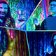 Clockwise from bottom-left: Natasia Demetriou, Kayvan Novak, Harvey Guillén, and Matt Berry in What We Do In The Shadows (Photos: Pari Dukovic/FX)
